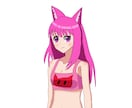 女の子のイラスト描きます 頭身からSDキャラまで描きます イメージ3