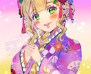 アニメっぽい塗りでキャラクターをお描きします アイコン・プレゼント・ご鑑賞用などにどうぞ！ イメージ3