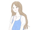 ふんわりかわいいアイコンお描きします おしゃれでシンプルなイラスト！SNSやブログに！ イメージ1