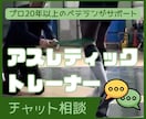 アスレティックトレーナーのお悩み相談対応します アスレティックトレーナーとして問題点を解決サポート致します イメージ1
