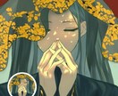 10名様限定価格！アイコン製作承ります ダークで可愛い女の子が得意です♡ イメージ3