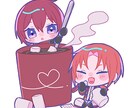 可愛いSDイラストを描きます Vtuberさんのミニキャラ描きます♪ イメージ6