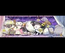可愛い・かっこいいミニキャラ SDキャラ描きます あなたのオリジナルキャラ、可愛くデフォルメしませんか？ イメージ5