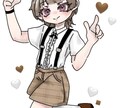 ミニキャラの立ち絵描きます あなただけのかわいいデフォルメイラストを探している方へ！ イメージ4