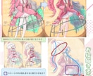 お手軽お絵描添削であなたの絵を魅せる絵にします あなたの課題を分析し、原因と対策をわかりやすく説明します イメージ4