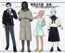 シナリオネタバレOK！TRPG立ち絵描きます シナリオ秘匿ネタバレ大歓迎！世界観に忠実に描きます！ イメージ2