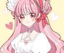 最短2日！おしゃれ見やすい！可愛い女の子描きます SNSのアイコンや夢絵ならお任せ下さい♪ イメージ1