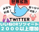 １ヶ月ツイッターRT＆いいね各５０日本人拡散します 【日本人限定】１ヶ月１５００拡散！フォロワー総合計60万人へ イメージ3