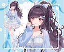 透明感ある可愛い立ち絵・イラストを制作します 透明感のある可愛いイラスト｜キャラデザから対応◎ イメージ1