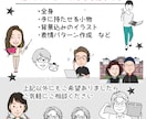 まるい目の★ゆるくてシンプルな似顔絵お描きします ゆる～い感じにしたい、似すぎない方が‥という方にオススメ！ イメージ3