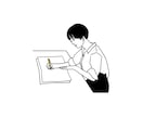 シンプルな線画★お洒落な人物などのイラスト描きます SNSアイコン、Web広告、グッズなどのオリジナルイラスト イメージ10