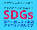 SDGs入門。基礎知識をアドバイスします 個人や家庭でできるSDGsの掘り起こしから始めましょう イメージ2