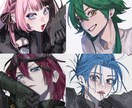 綺麗めアイコン作成します 可愛い系〜綺麗系が得意です。実写のイラスト化もお任せ下さい イメージ3