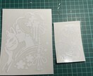 オリジナルカッティングステッカー作ります 世界に一枚だけ。あなたのイメージを手切りで形にします。 イメージ5