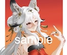 SNSアイコン、一枚絵のイラスト描きます 中性的、大人ぽいイラストが得意です!! イメージ4