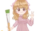 お安く、可愛いデフォルメイラスト制作します かわいいアイコンorイラスト作成します イメージ7