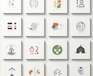 シンプルで温かみのある唯一無二のロゴデザインします 著作権譲渡・初回3案・ai納品　流行問わず長く愛されるロゴ イメージ6