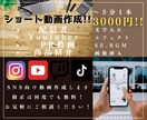 現役動画投稿者が縦型ショート動画作成します 自ら配信、動画投稿をしているので、貴方の気持ちに寄り添える！ イメージ1