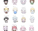 最短即日！SD、ミニキャライラスト作成します SNSアイコン、サムネ、グッズにも！修正回数無制限！ イメージ8