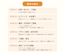 伝わる・見やすいLPを丁寧に制作します 構成からご提案。途中経過も共有しながら丁寧に制作いたします！ イメージ3