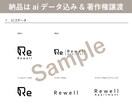 シンプルでコンセプトのあるオリジナルロゴ作成します ラフ3案、aiデータ込み、オプションで名刺デザイン&配送まで イメージ3