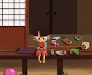 ちびキャライラストを制作します 不思議で可愛いイラストはいかがですか イメージ2