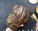 TikTok 2万人! 野球 グローブ 磨きます 愛着のあるグローブをピカピカに復活させます! イメージ3