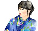 SNSアイコンにも！似顔絵描きます モノクロ、カラーどちらでもご指定OKです。 イメージ3