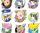 まる枠からちょっぴり飛び出す可愛いアイコン描きます ＳＮＳで注目される！最強オリジナルアイコン！ イメージ8