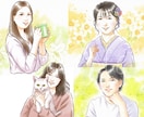 リアルやわらかタッチ✱好印象な似顔絵を描きます 納得のクオリティでビジネスに信頼感を！名刺、SNSアイコンに イメージ10