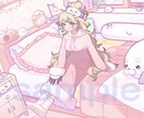 可愛い活動用イラスト描けます 小物やスイーツやアクセなど要素を取り入れます イメージ4