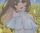 最短1日！かわいいイラスト描きます オリジナル曲や歌ってみたのサムネイル、壁紙や立ち絵にも！ イメージ1