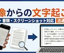 画像からの文字起こしやります 初めての方大歓迎！正確に早く納品します　文字単価0.3円 イメージ1