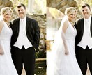 結婚式の写真（フォトウェディング）を修正致します クオリティ重視でご満足行くまで何度でも修正・加工いたします。 イメージ5