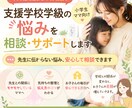 支援学級の不安・悩みを教えて！具体的サポートします 発達支援教員30年・保護者の両方経験のある私がサポーター イメージ1