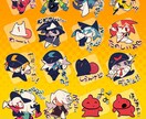 ぬるぬるー！イラストが動くループアニメ作ります 国内外でご使用実績多数！配信者さんの待機画面にもオススメ！ イメージ4