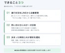 LINEとAIで社内の定型業務を自動化します 毎日の確認・報告・転記を、仕組みに置き換えます イメージ3