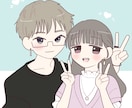 かわいいイラスト/似顔絵を描きます 愛くるしい表情の人物画が得意です イメージ2