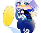 配信用やSD、アイコン向けイラスト依頼描きます 2~3等身のアニメ塗りのミニキャラを描きます イメージ4