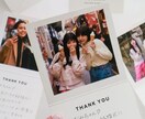ゲストの写真入り◎フォト付き席札を納品します 手書きメッセージで想いが伝わる♡ イメージ1