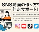 企業向け_SNS動画制作を伴走サポートします 初心者でも安心のビデオ通話サポート イメージ1