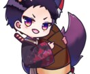 IRIAMの立ち絵や挿絵に！一枚絵をお作りします ⭐️キャラを作ってみたい人、配信を始めたい時の最初の一歩に！ イメージ7