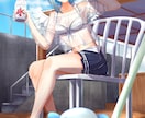 一枚絵制作します お値引き対応可能！！※サービス内容をご確認ください。 イメージ4