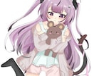 目を引くちゅるっとしたイラスト描きます 女性特化！即日納品可能！可愛く描きます！ イメージ2