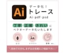 画像・イラスト・ロゴなどを高品質にトレースします 細部まで丁寧に、ご希望に添えるようにお仕上げいたします イメージ1
