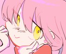 ポップな雰囲気のアイコン・イラストを作成します 個性派イラスト作成/キャラデザも最低ご料金内で承ります イメージ1