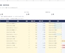 見やすく入力しやすいExcel管理表を作ります 受注表・作業一覧を集計と入力チェック付きで整えます イメージ1