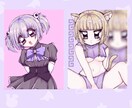ドット調のかわいいイラスト描きます アイコン、一枚絵、似顔絵、お気軽にご相談ください。 イメージ2