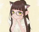 SNS等で使える✽アイコン・イラストを描きます ご要望に最後までお答えします◎SNS用アイコン・イラスト イメージ2