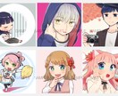 SNSのアイコンやヘッダーお描きします 自分だけのオリジナルキャラクターをアイコンにしませんか？ イメージ2